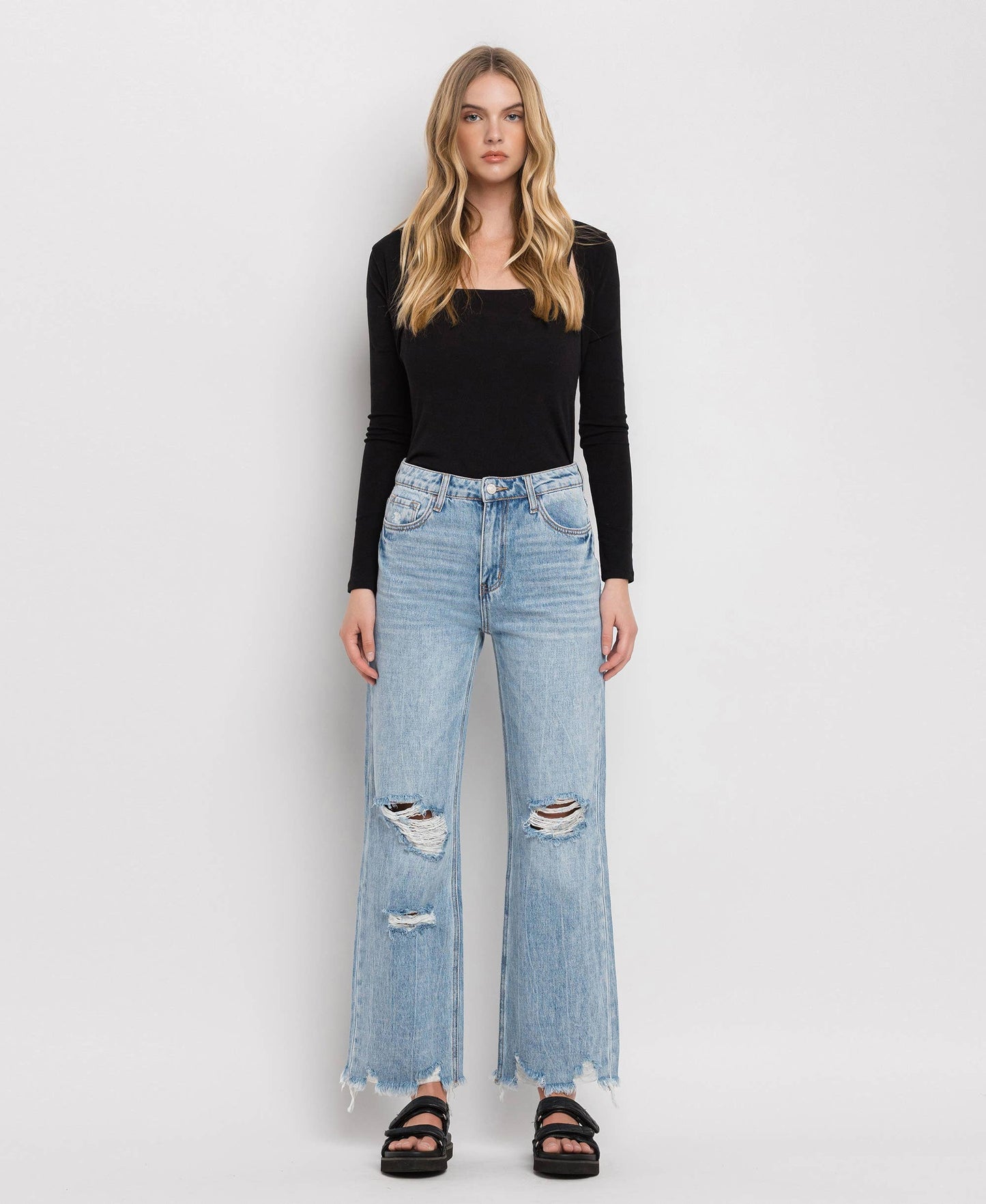 Vervet 90's High Rise Flare