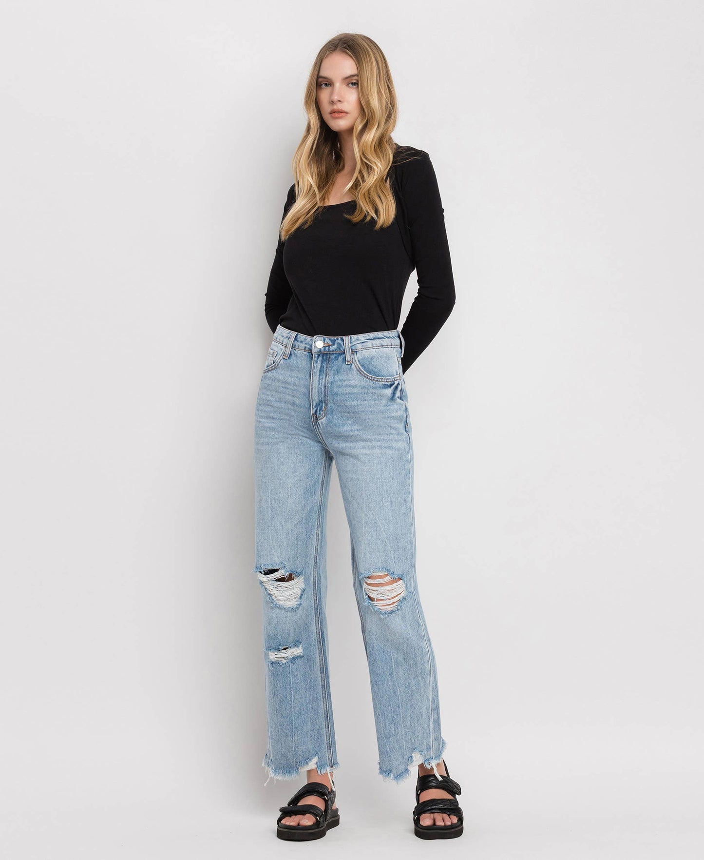 Vervet 90's High Rise Flare