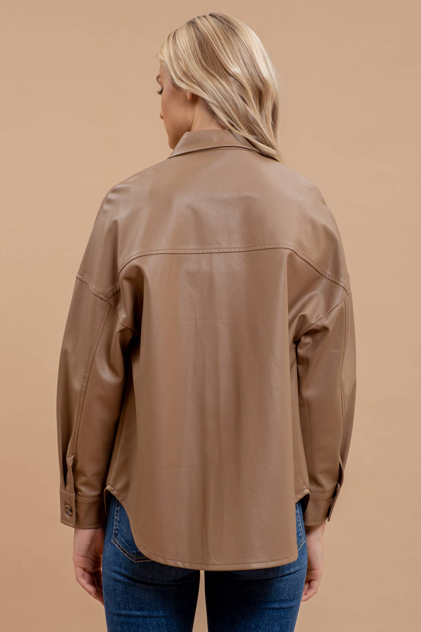 Leather Shacket