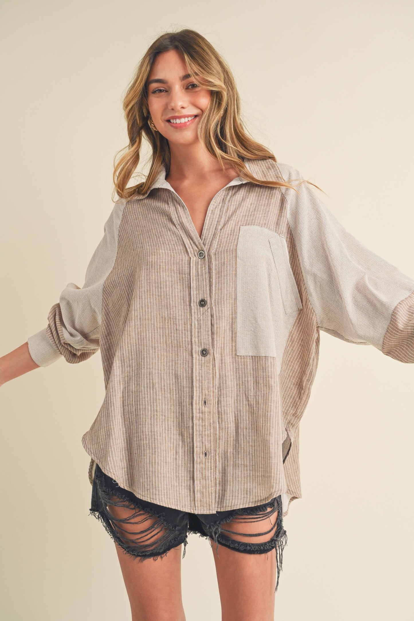 Shia Button Up