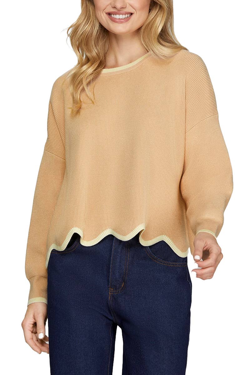 Scallop Sweater