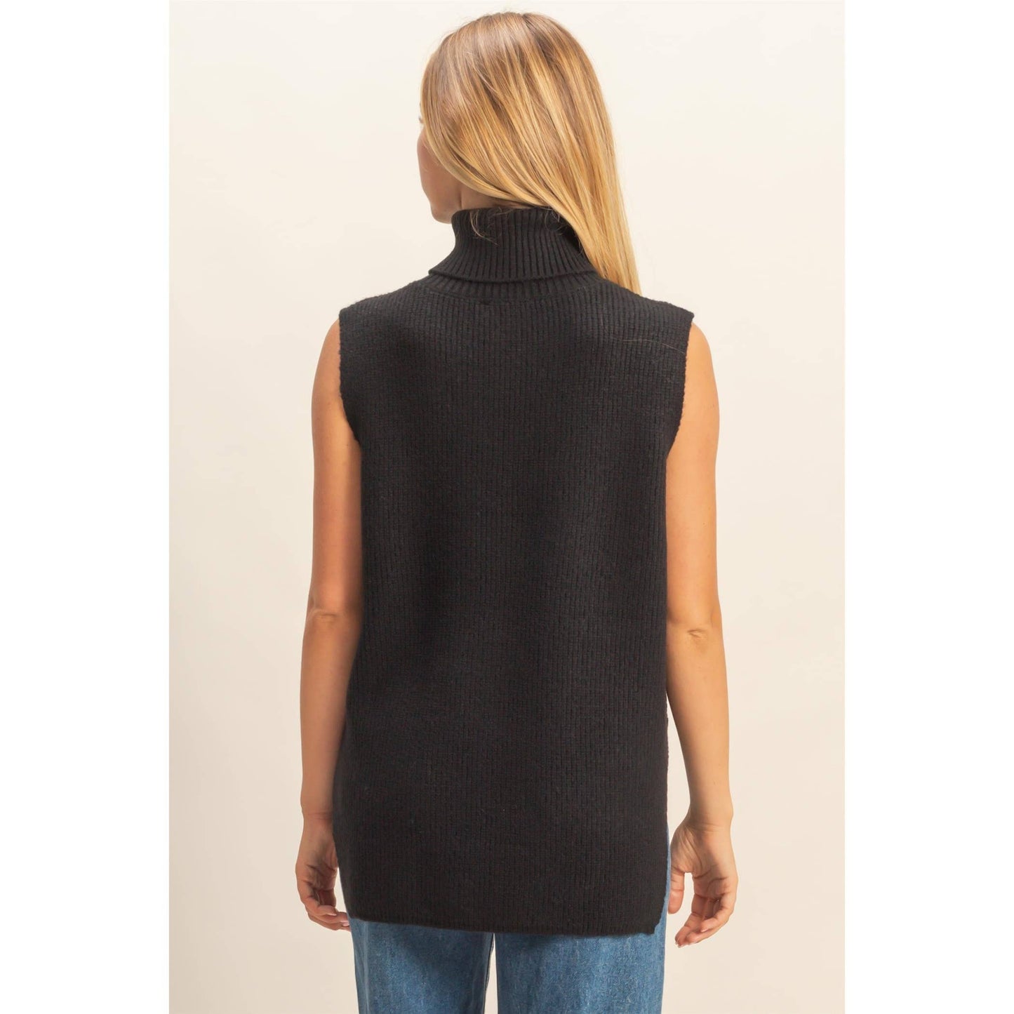 Sleeveless Sweater Vest