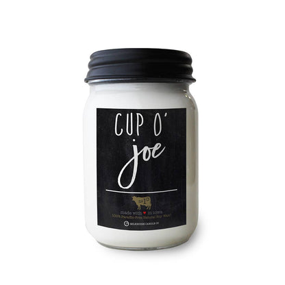 13 oz Mason Jar Candle: Cup O' Joe