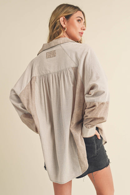 Shia Button Up