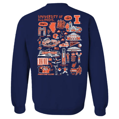 Illini Impressions Crew Neck