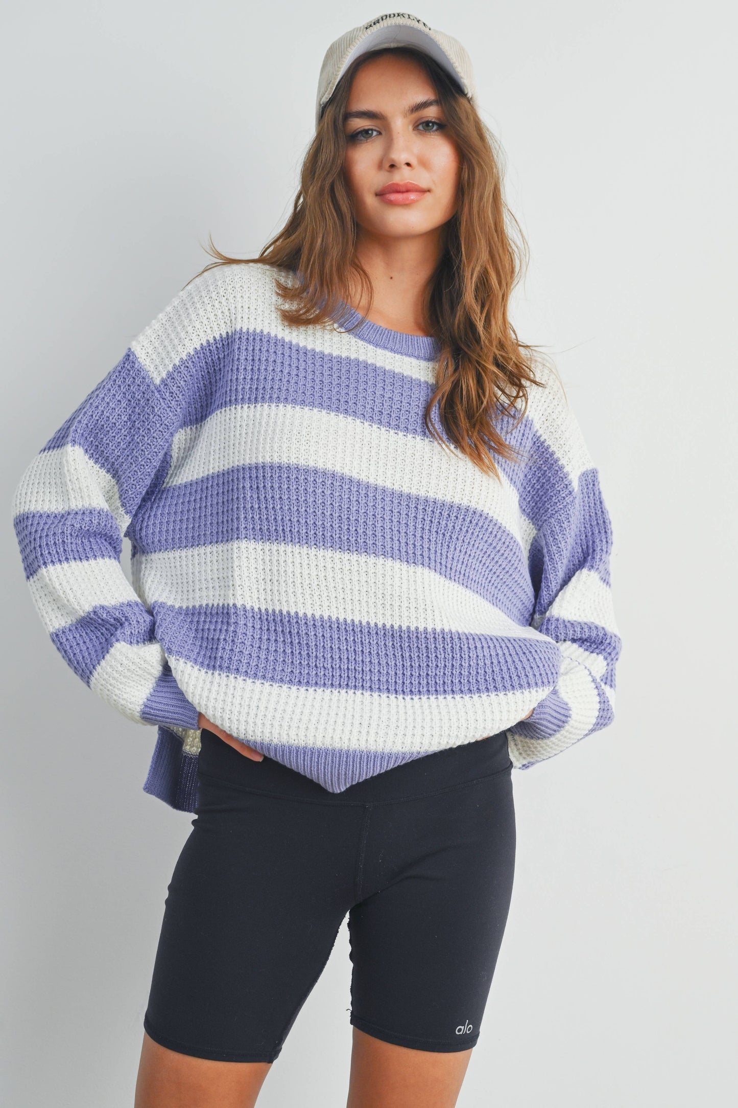 Striped Long Sleeve Sweater