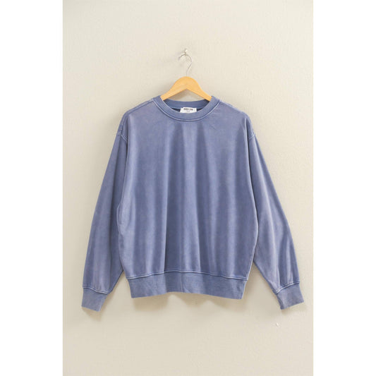 Oversized Mineral Washed Sweatshirt