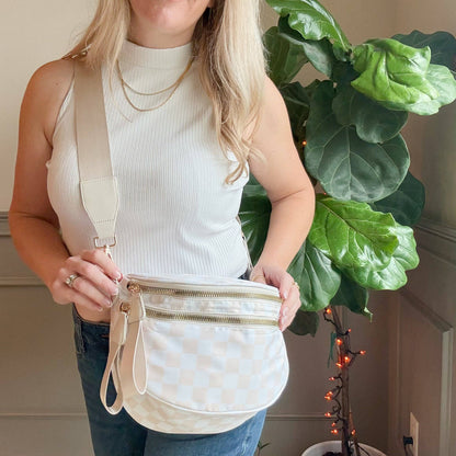 Oversized Crossbody Belt Bum Bag