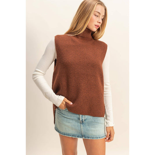 Sleeveless Sweater Vest