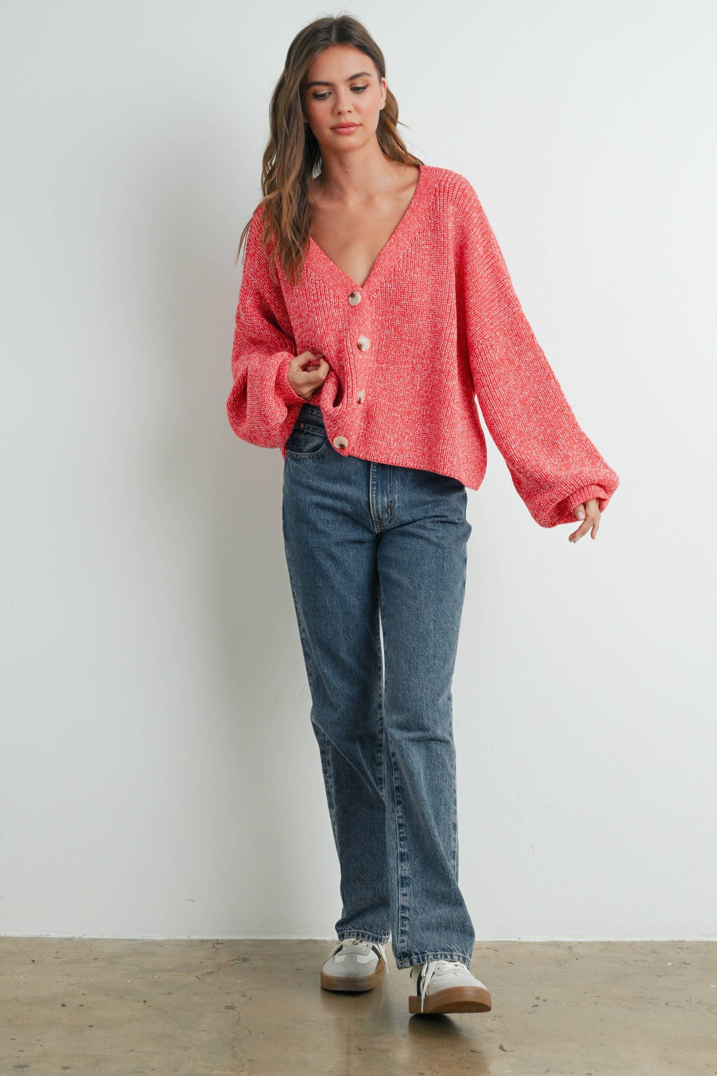 Button Down Cardigan